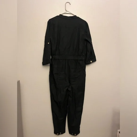 NWOT Anthropologie Charlize Utility Jumpsuit - Size Medium